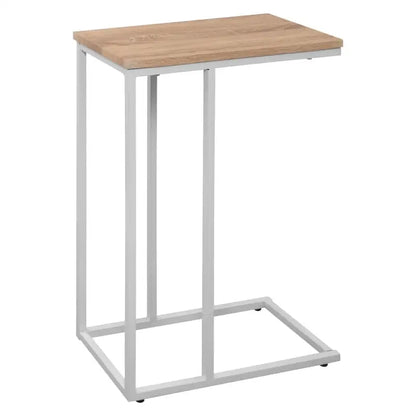 BukkitBow - Luxe Bijzettafel / Koffietafel - met Metalen Frame - Geschikt voor Laptop (63CM Hoog)