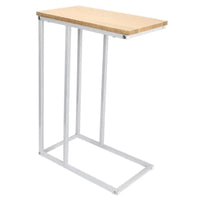 BukkitBow - Luxe Bijzettafel / Koffietafel - met Metalen Frame - Geschikt voor Laptop (63CM Hoog)