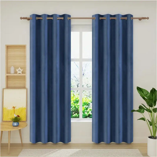 BukkitBow - Luxe Verduisteringsgordijnen Fluweel - Thermische Isolatie - 140cm Breedte