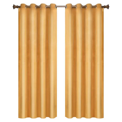 BukkitBow - Luxe Verduisteringsgordijnen Fluweel - Thermische Isolatie - 140cm Breedte