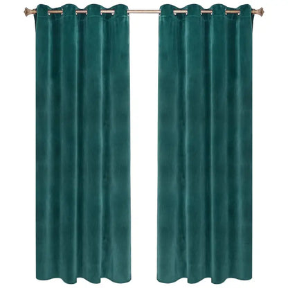 BukkitBow - Luxe Verduisteringsgordijnen Fluweel - Dubbel Geweven - 140cm Breedte - Verschillende Lengtes