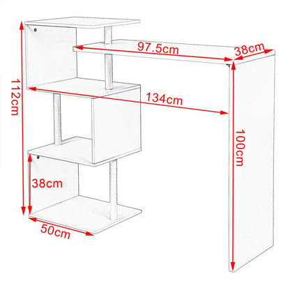 BukkitBow Moderne Bartafel - Creëer uw eigen barhoek - 97.5x38cm