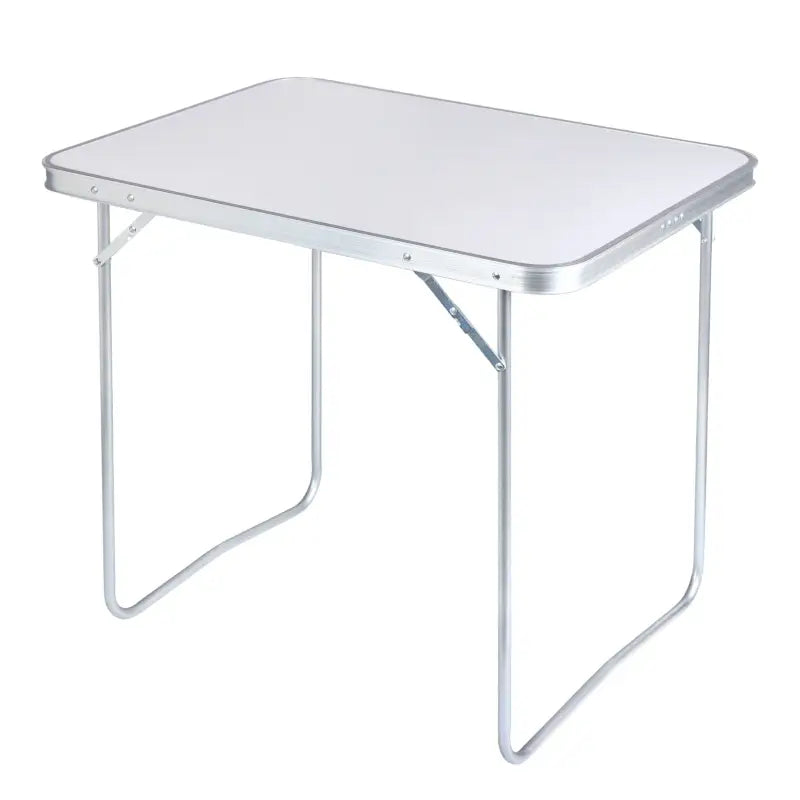 BukkitBow - Multifunctionele Camping Klaptafel - Stevig Aluminium - Ruimtebesparend en Draagbaar - Max 15 kg Belasting - 80x60x70cm