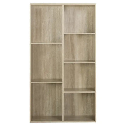 BukkitBow - Multifunctionele Kubus Boekenkast - Ruimtebesparend - 7 Vakken - Eenvoudig te Monteren - 59.5x29.5x108cm