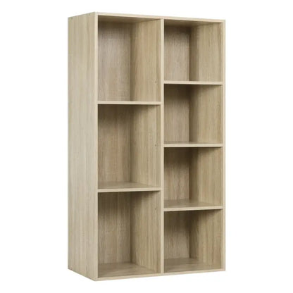 BukkitBow - Multifunctionele Kubus Boekenkast - Ruimtebesparend - 7 Vakken - Eenvoudig te Monteren - 59.5x29.5x108cm