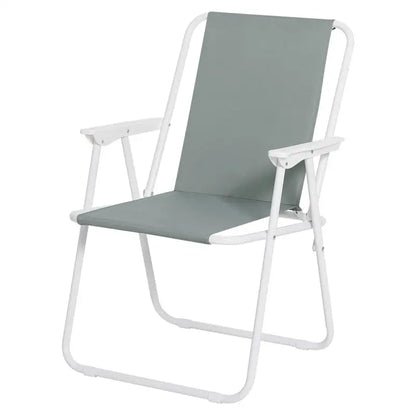 BukkitBow - Opvouwbare Campingstoel - Oxford Doek en IJzeren Frame - Ultra Lichtgewicht - Max 100 kg Belasting