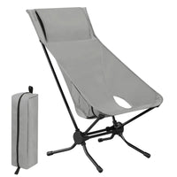 BukkitBow - Opvouwbare Campingstoel - Oxford Stof - Aluminium Buizen - met Opbergtas