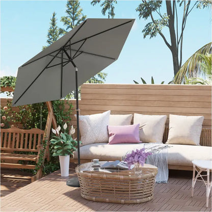 BukkitBow Parasol - UV-bestendig en waterdicht - 45 graden kantelbaar