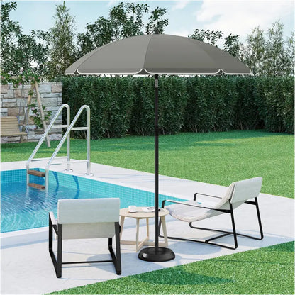 BukkitBow Strandparasol - UV-bestendig & Waterdicht - Verstelbaar