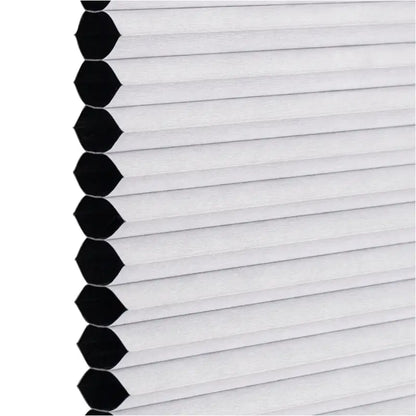 BukkitBow - Plissé / Jaloezie - Dubbele Geplooide Honingraat Rolgordijn - Breedte 45-120cm - Hoogte 130/220cm