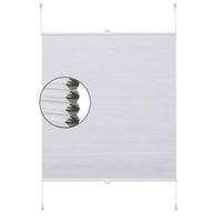 BukkitBow - Plissé / Jaloezie - Dubbele Geplooide Honingraat Rolgordijn - Breedte 45-120cm - Hoogte 130/220cm