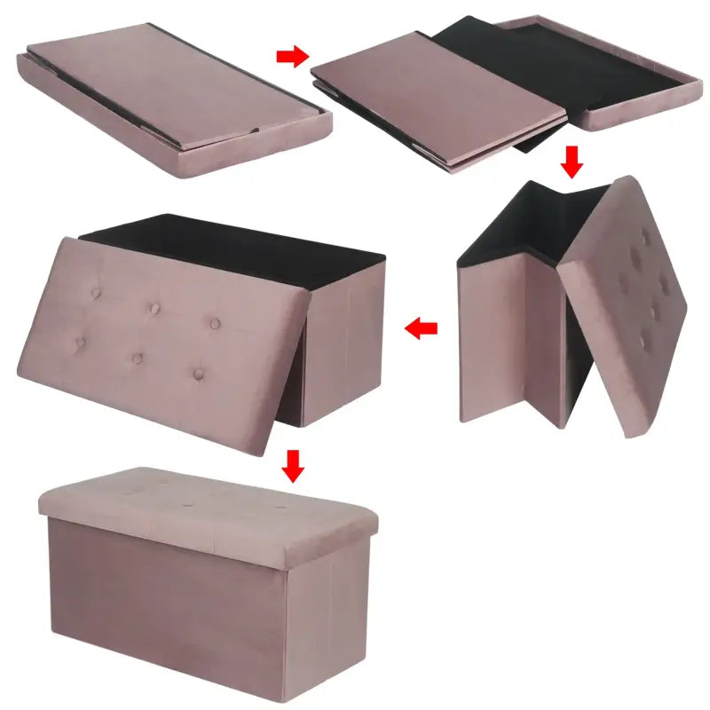 Comnox - BukkitBow Opbergbank - Multifunctioneel & Opvouwbaar - 80 Liter