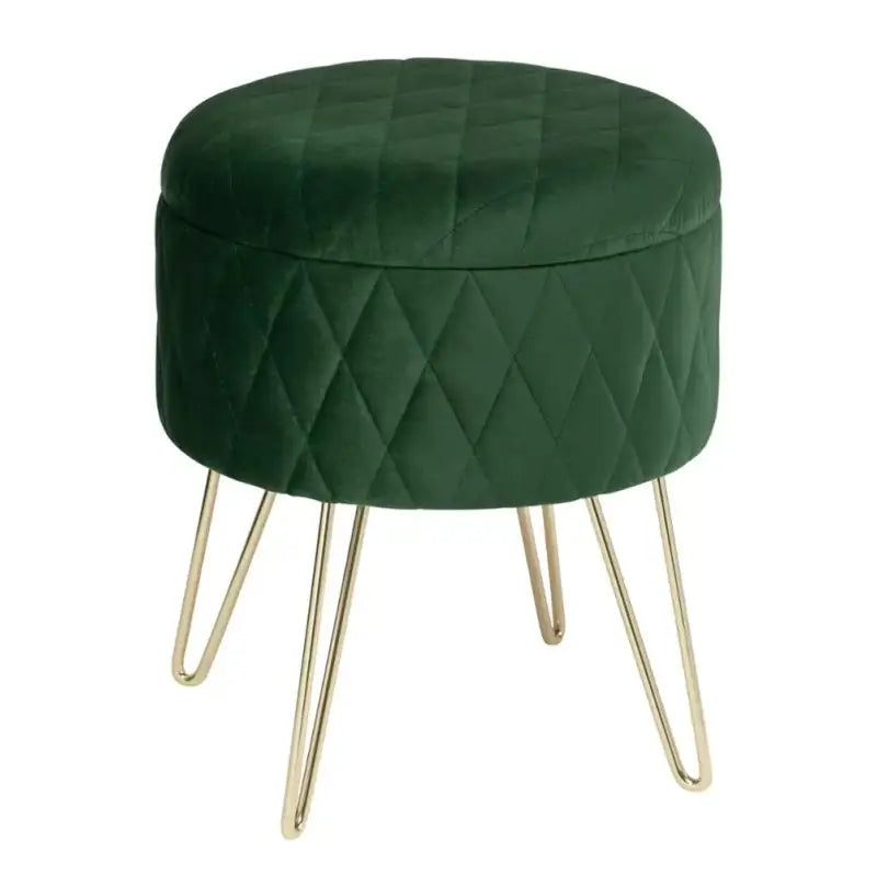 BukkitBow Opbergkruk - Luxe Zitplaats met Opbergruimte - 31.5x31.5x36CM