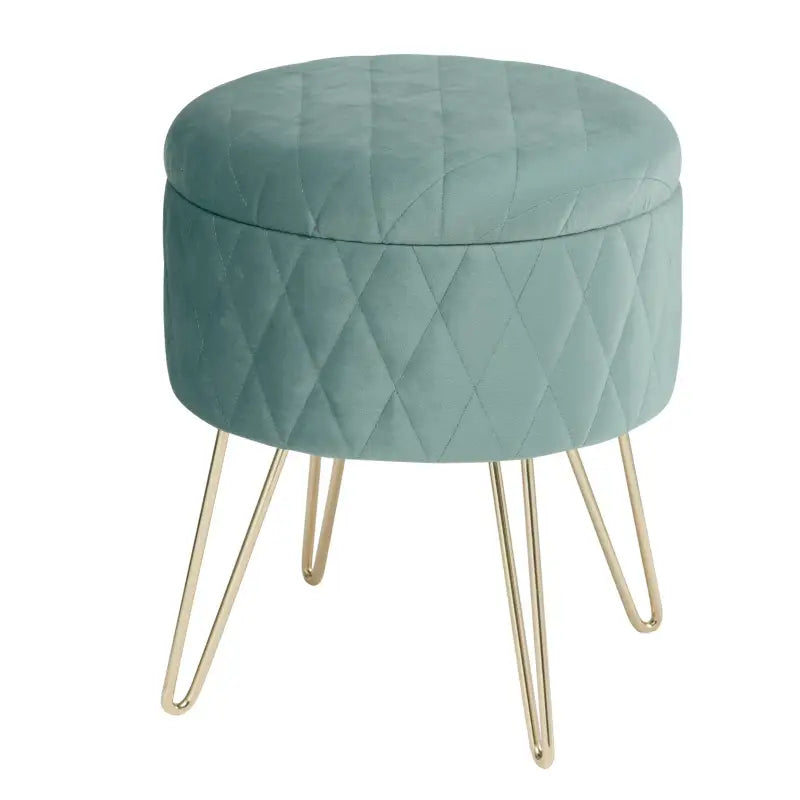 BukkitBow Opbergkruk - Luxe Zitplaats met Opbergruimte - 31.5x31.5x36CM