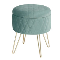 BukkitBow Opbergkruk - Luxe Zitplaats met Opbergruimte - 31.5x31.5x36CM