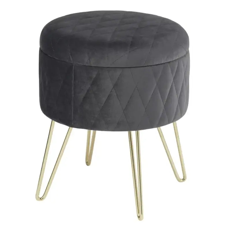 BukkitBow Opbergkruk - Luxe Zitplaats met Opbergruimte - 31.5x31.5x36CM