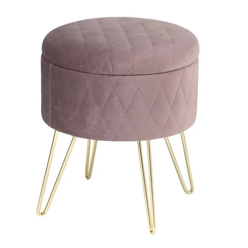 BukkitBow Opbergkruk - Luxe Zitplaats met Opbergruimte - 31.5x31.5x36CM
