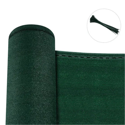 BukkitBow – Privacy Scherm – 180 g/m² Zonwering – Ademend en Waterdicht – Op Maat Knipbaar – Eenvoudige Montage