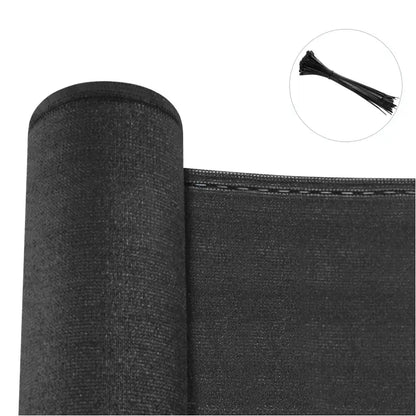BukkitBow – Privacy Scherm – 280 g/m2 Zonwering – Weerbestendig – Op Maat Knipbaar – Eenvoudige Montage