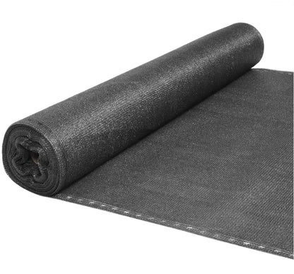 BukkitBow - Privacy Scherm Antraciet - 150g/m² - Schaduwend: 85% - Temperatuurbestendig - Inclusief Kabelbinders