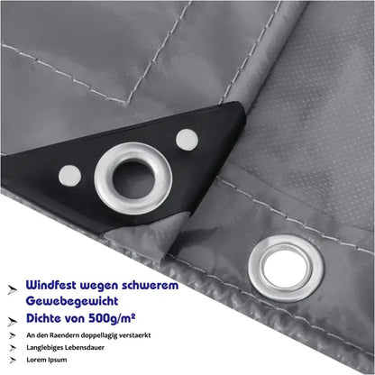 BukkitBow PVC Zeildoek - Waterdicht en UV-bestendig - 500g/m²