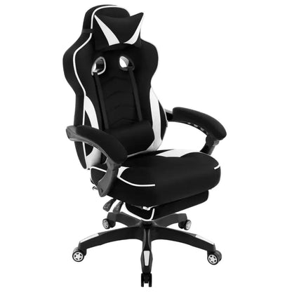 BukkitBow Racing Gaming Stoel - Ergonomisch Comfort - Met Voetensteun