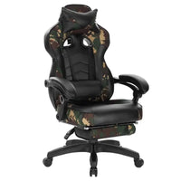 BukkitBow Racing Gaming Stoel - Ergonomisch Comfort - Verstelbaar met Voetensteun