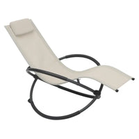 BukkitBow - Schommel Ligstoel - Textilene Stof en Metaal - Max 160 kg Belasting - Modern Design