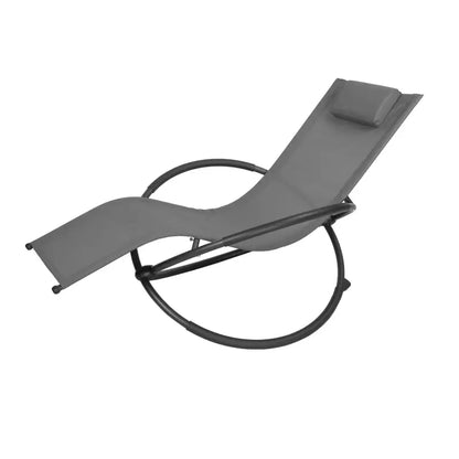 BukkitBow - Schommel Ligstoel - Textilene Stof en Metaal - Max 160 kg Belasting - Modern Design