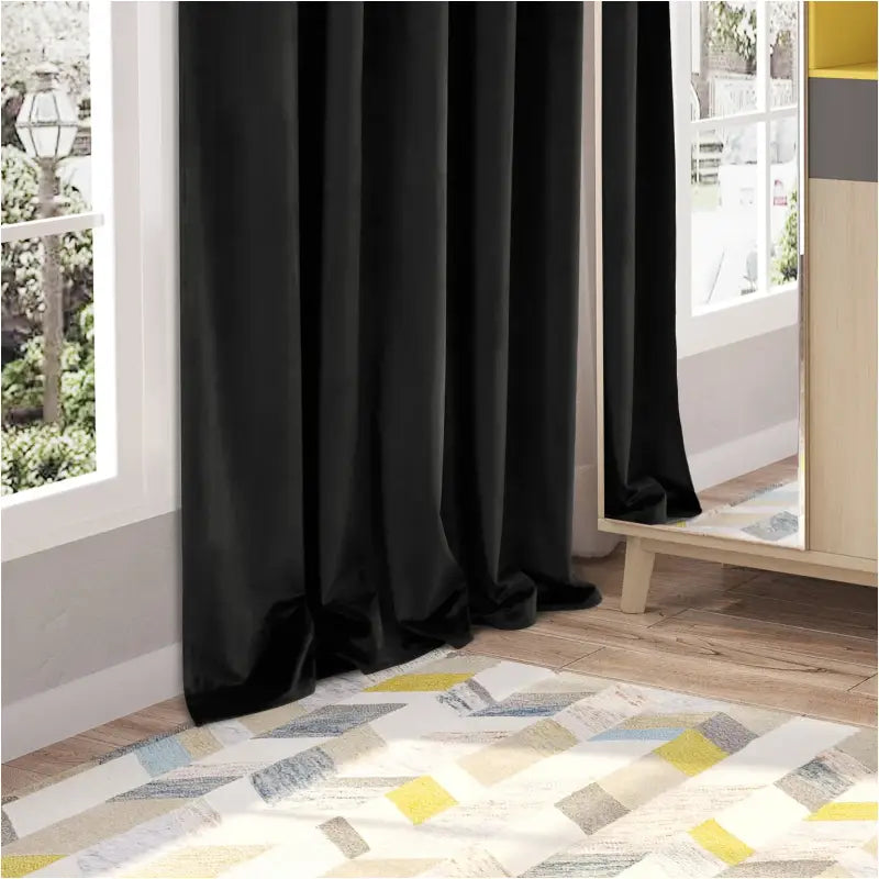 BukkitBow - Set Gordijnen Fluweel - 300g/m² - 140 cm Breed - Verschillende Hoogtes