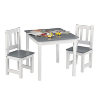BukkitBow - Set Kindertafel met Stoelen - Veilig en Compact Design - Tafel: 60x50x48cm