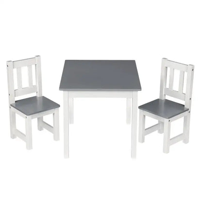 BukkitBow - Set Kindertafel met Stoelen - Veilig en Compact Design - Tafel: 60x50x48cm