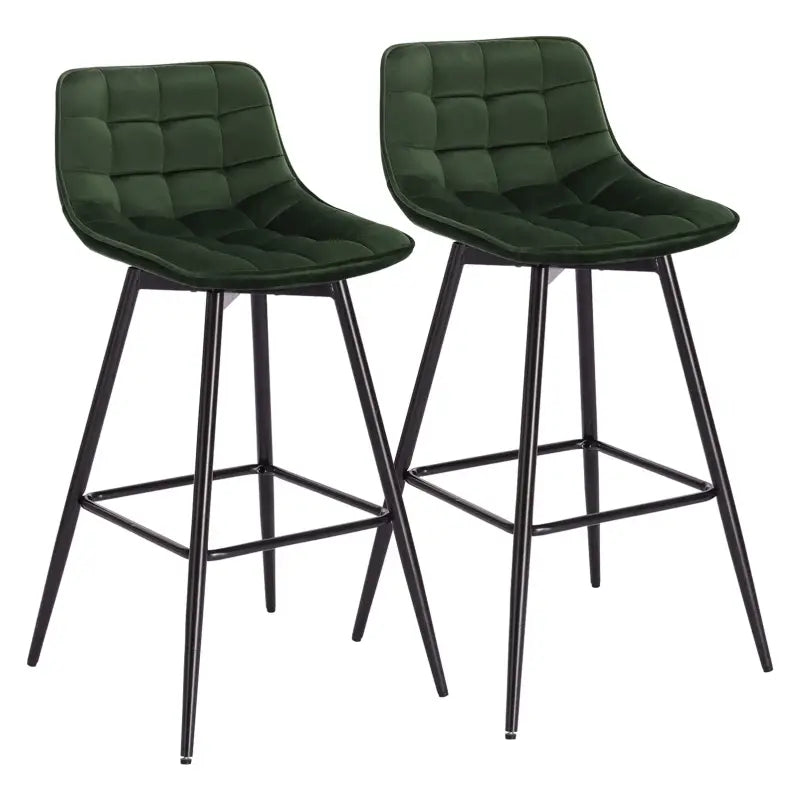 BukkitBow Set van 2 Barkrukken - Comfortabel & Industrieel - 88 cm Hoogte