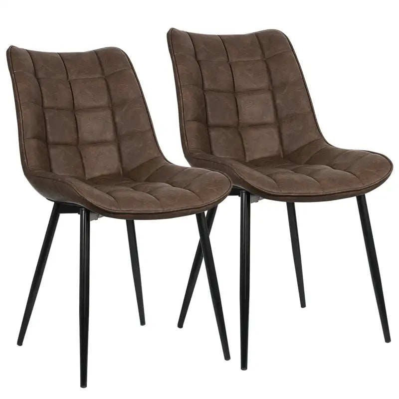 BukkitBow - Set van 2 Comfortabele Eetkamerstoelen - Ergonomisch Ontwerp