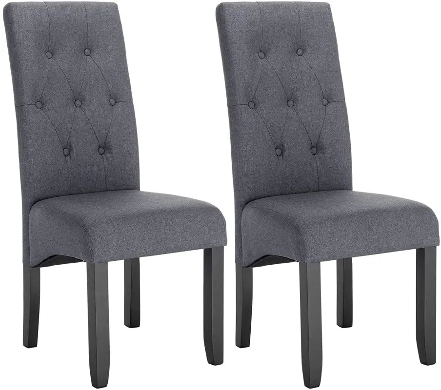 BukkitBow Set van 2 Eetkamerstoelen - Ergonomisch Comfort - Massief Hout
