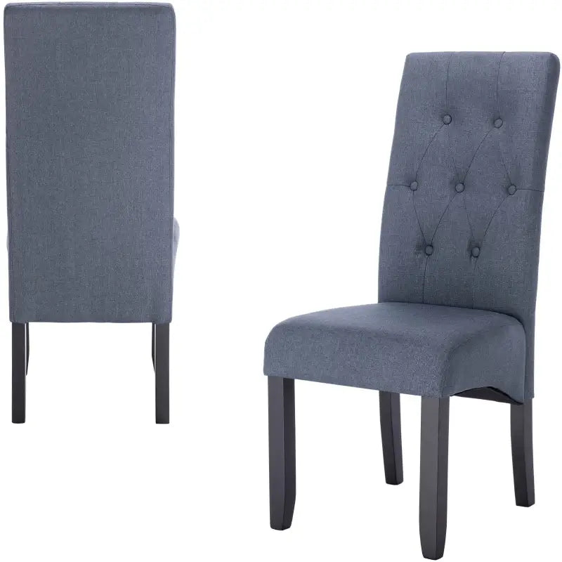 BukkitBow Set van 2 Eetkamerstoelen - Ergonomisch Comfort - Massief Hout