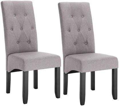 BukkitBow Set van 2 Eetkamerstoelen - Ergonomisch Comfort - Massief Hout