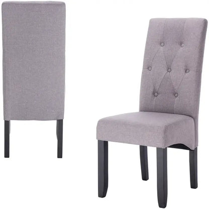 BukkitBow Set van 2 Eetkamerstoelen - Ergonomisch Comfort - Massief Hout