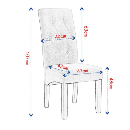 BukkitBow Set van 2 Eetkamerstoelen - Ergonomisch Comfort - Massief Hout