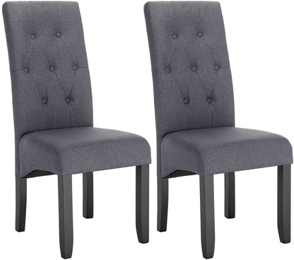 BukkitBow Set van 2 Eetkamerstoelen - Ergonomisch Comfort - Massief Hout