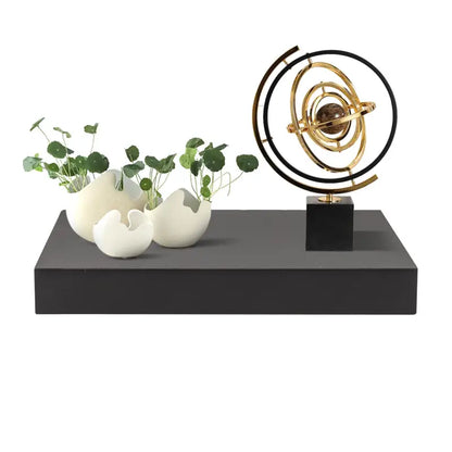 Comnox - BukkitBow - Set van 2 Zwevende Wandplanken - Modern Design - E1 MDF