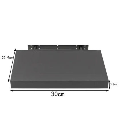 Comnox - BukkitBow - Set van 2 Zwevende Wandplanken - Modern Design - E1 MDF
