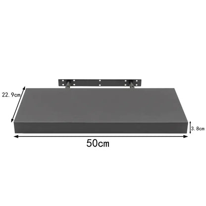 Comnox - BukkitBow - Set van 2 Zwevende Wandplanken - Modern Design - E1 MDF