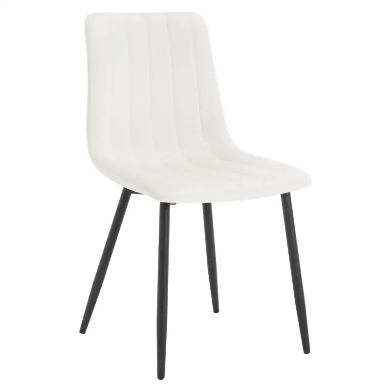 BukkitBow - Set van 4 Comfortabele Eetkamerstoelen - Scandinavisch Design