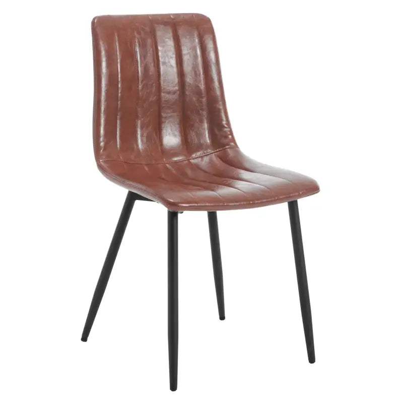 BukkitBow - Set van 4 Comfortabele Eetkamerstoelen - Scandinavisch Design