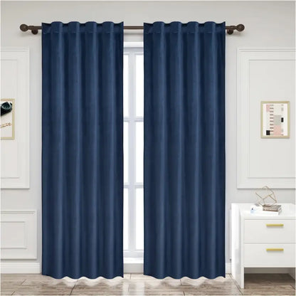 Comnox - BukkitBow - Set Verduisteringsgordijnen - Thermische Isolatie - Polyester Velours
