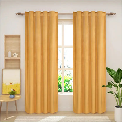 Comnox - BukkitBow - Set Verduisteringsgordijnen - Thermische Isolatie - Polyester Velours