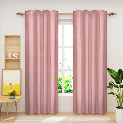 Comnox - BukkitBow - Set Verduisteringsgordijnen - Thermische Isolatie - Polyester Velours