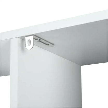 BukkitBow - Staande Boekenkast met Lade - Organizer voor Woonkamer en Slaapkamer - 50x24x168cm - Wit