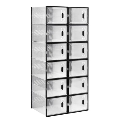 BukkitBow - Stapelbare Schoenendozen - Sneaker Organizer - Transparant